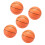 Inflatable Balls Orange Pvc 5pcs 10