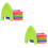 2Stk Anfänger Schwimmhilfe U-Form Eva Schwimmfloat Farben 6
