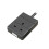 kenable 1 Gang Single Way UK 13A Mains Power Socket Extension Lead Black 10m 2