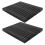 4Pièces Grille Tranchée Noire Pour Cuisine Usage Extérieur 3