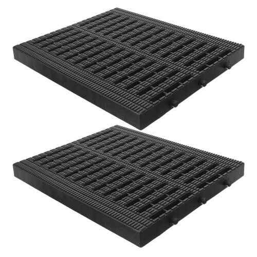 4Pièces Grille Tranchée Noire Pour Cuisine Usage Extérieur 2