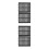 4Pièces Grille Tranchée Noire Pour Cuisine Usage Extérieur 4