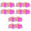 150Pcs Assorted Color Glitter Paper Folding Sheets for Kids DIY Crafts 4
