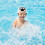 2Stk Elastische Schwimmhauben Silikon, Weiß, Ideal Für Kinder 4