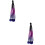 2Pièces Ponytail Decor Coloré Pour Casque, Artificielle Stylée 3
