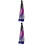 2Pièces Ponytail Decor Coloré Pour Casque, Artificielle Stylée 4