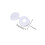 100Pcs Screw Protection Covers Folding Snap Decoration Caps 2