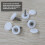 100Pcs Screw Protection Covers Folding Snap Decoration Caps 4