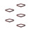 5Pcs Dark Red Wood 9 Ball Billiard Rack Triangle Pool Table Holder 5