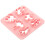 3Pièces Outils Argile Polymer Rose Découpe Multifonctionnel 2