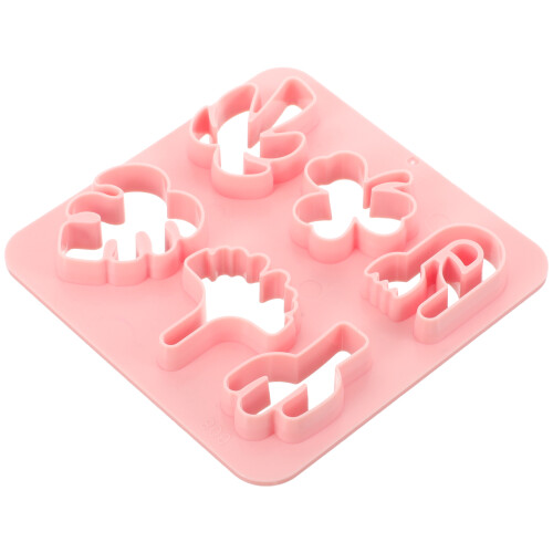 3Pièces Outils Argile Polymer Rose Découpe Multifonctionnel 1