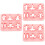 3Pièces Outils Argile Polymer Rose Découpe Multifonctionnel 7