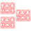 3Pièces Outils Argile Polymer Rose Découpe Multifonctionnel 8