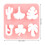 3Pièces Outils Argile Polymer Rose Découpe Multifonctionnel 10