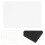 3Pcs Black PVC Magnetic Sheets Adhesive for Teaching and Home Use 10