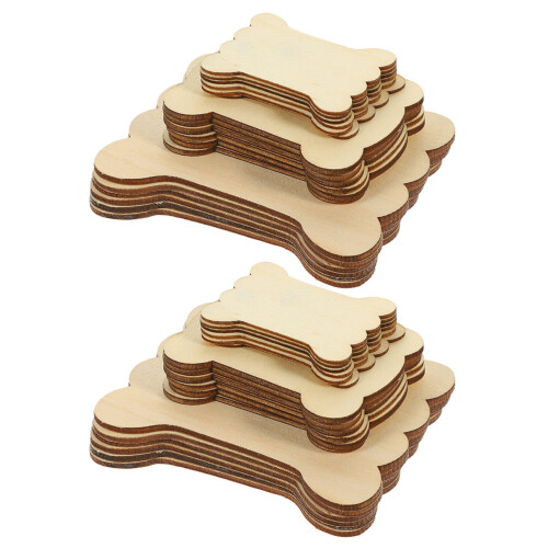 180Pièces En Bois Beige Pour Filage Couture Multi-Usage 1