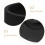 4Pcs Black Calligraphy Ink Stones with Lid for Student Use 7