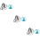 3Pcs Adjustable Sky- Harness with Cartoon Wings for Parrots 8