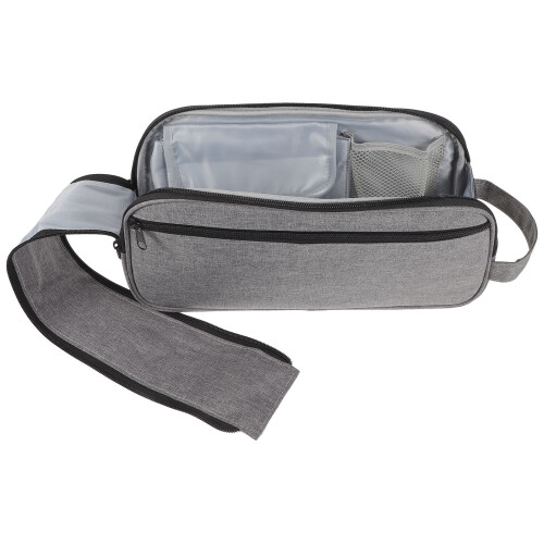 3Pcs Travel Suction Oxygen Machine Bag Portable Grey Organizer 1