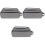 3Pcs Travel Suction Oxygen Machine Bag Portable Grey Organizer 4