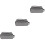 3Pcs Travel Suction Oxygen Machine Bag Portable Grey Organizer 5