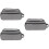 3Pcs Travel Suction Oxygen Machine Bag Portable Grey Organizer 7