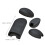 4Sets Saxophone Silicone Thumb Covers Black Finger Pads 2