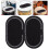 8Pcs Protective Drum Sticker Black Pte Pads for Household Drum Kit 9