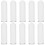 40Pcs Reusable Glass Straw Covers Clear Straw Tip Protectors 2