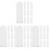 40Pcs Reusable Glass Straw Covers Clear Straw Tip Protectors 4