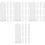 40Pcs Reusable Glass Straw Covers Clear Straw Tip Protectors 5