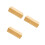 3Pcs Orange Bamboo Covered Utensil Tray Multipurpose Kitchen Organizer 3