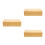 3Pcs Orange Bamboo Covered Utensil Tray Multipurpose Kitchen Organizer 4