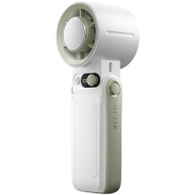 Portable Handheld Fan Multi-Speed Adjustable Fan Neck Hanging Fan with Digital Display Travel Cooling Ice Fan