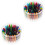 72Pièces Crayons Pour Tout-Petits 1-3 Ans PP Couleurs Variées 4
