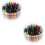 72Pièces Crayons Pour Tout-Petits 1-3 Ans PP Couleurs Variées 6