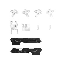 New Shell Replacement Accessories for CineFlow 5 FPV Drone Injection Molding Set White