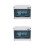 2Pcs ABS IP54 Leakage Circuit Breaker 8 Way Light Grey 7