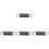 4Pcs Metal Spring for Cutting Machines Black Elastic Saw Replacement 4