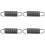 4Pcs Metal Spring for Cutting Machines Black Elastic Saw Replacement 6