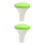 2Pcs Portable Green Watering Can Replacement Head for Garden Misting 5