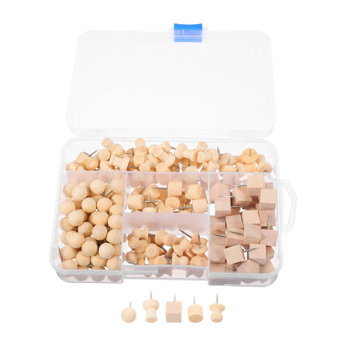 540Pièces Épingles Bois Beige Pour Tableau Et 1