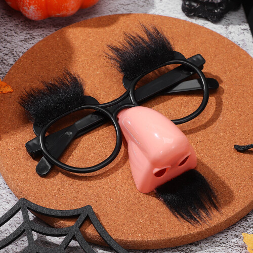 15Pcs Creative Glasses with Nose Mustache Beard Accessory 2