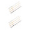 8Pcs Adjustable DIY Bracelets Brass Hand Chains Assorted Color Jewelry 4