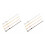 8Pcs Adjustable DIY Bracelets Brass Hand Chains Assorted Color Jewelry 8