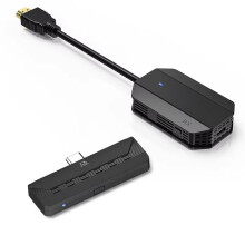 Wireless Extender -KompatibelI Empfänger Typ C Sender Smartphone Tablet Laptop für Streaming Video zu HDTV