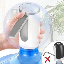 LED Display Water Bottle Pump Foldable Electric 1200mah Rechargeable Automatic Stop Touch Button 3 Quantitative Settings