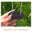60Pièces Piquets Jardinage Pe Noir Fixation 7