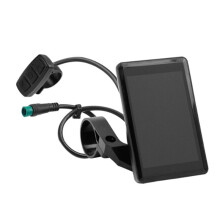 Ebike Display Waterproof Plug KT TF02S 24V36V48V Electric Bike Intelligent Control Panel Display for Ebike Conversion