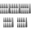 150Pcs Black Punk Craft Rivets Studs for DIY Clothes Bags 3